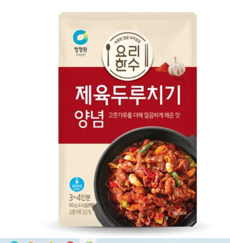 요리한수제육두루치기140g[장]