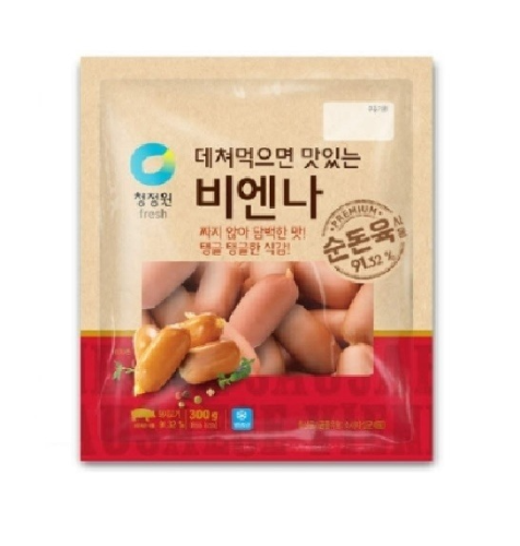 [장거]청정원데쳐먹으면맛있는비엔나300g [판매가8000원] [포인트할인가3200원]