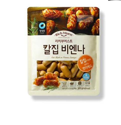 [장거]청정원리치칼집비엔나300g [판매가6000원] [포인트항인가2400원]