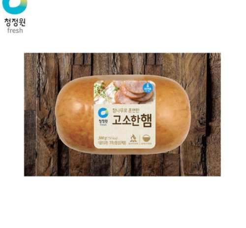 [장거]청정원참나무훈연고소한햄300g [판매가5500원] [포인트할인가2200원]