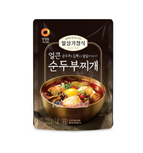 청정원얼큰순두부찌개450g[장]