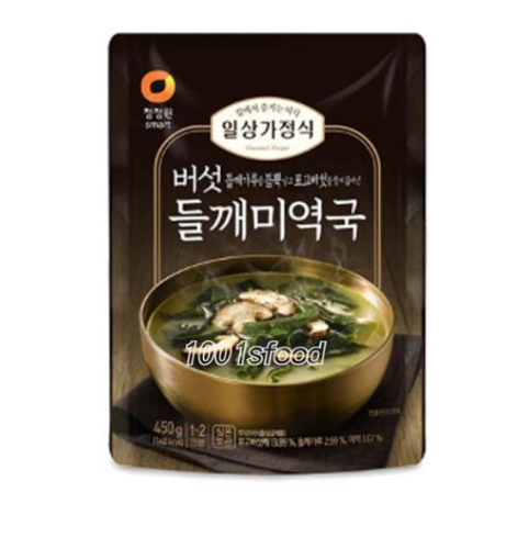 청정원버섯들깨미역국450g[장]