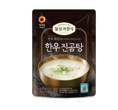 [장거]청정원한우진곰탕450g [판매가6000원] [포인트할인가2400원]