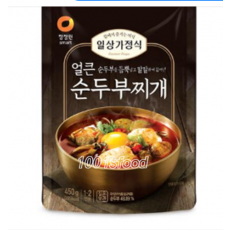 청정원얼큰순두부찌개450g[장]