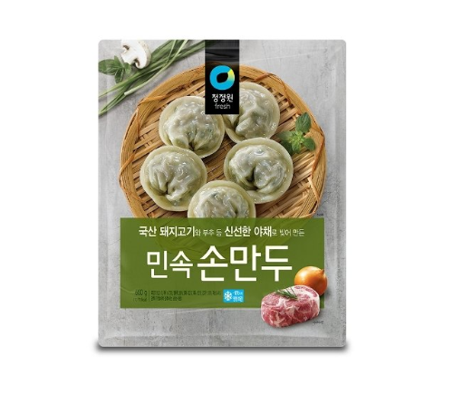 청정원고기손만두600g