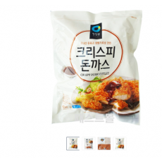 [장거]청정원크리스피돈까스600g [판매가8500원] [포인트할인가3400원]