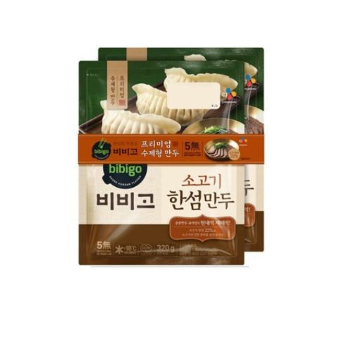 [장거]비비고한섬만두320g+320g [판매가10500원] [포인트할인가4200원]