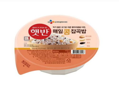 CJ 햇반매일콩잡곡밥 210G  [포인트구매가880원]