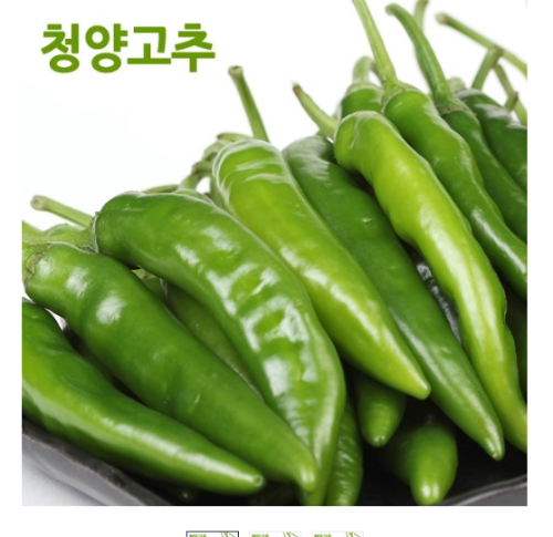 청량고추 120G  [포인트구매기1400원]