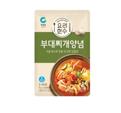 요리한수바지락순두부찌개 150G  [포인트구매가1000원]