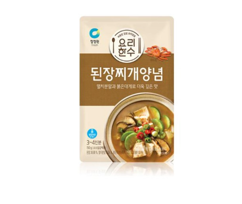 요리한수 된장찌개양념 150G  [포인트구매가1000원]