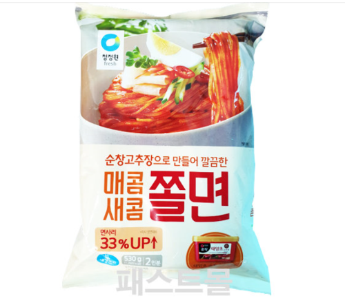 매콤새콤쫑면530g[장]