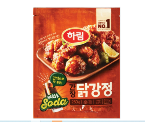 하림 간장닭강정 250G  [포인트구매가3400원]