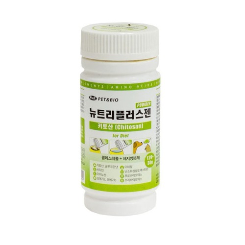 뉴트리플러스젠 통분말영양제 키토산 (120g + 30g) [5개]